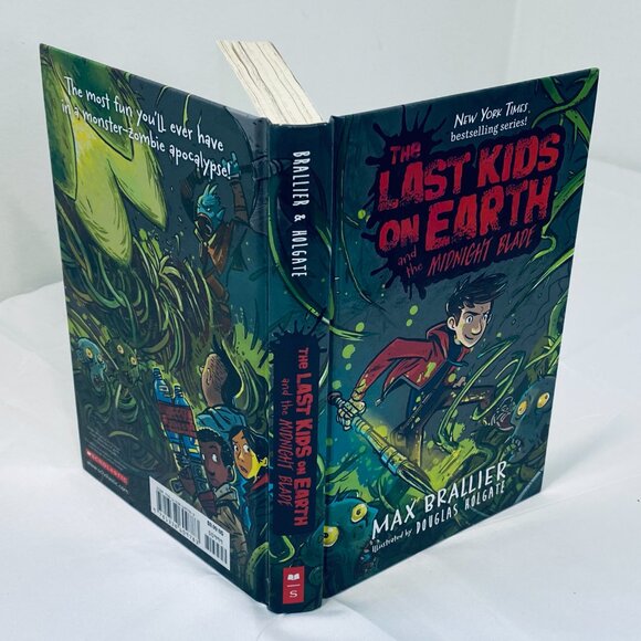 THE LAST KIDS ON EARTH AND THE MIDNIGHT BLADE, Max Brallier 2019 HC FINE COND. - Picture 2 of 4